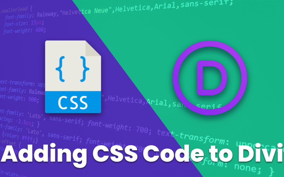 How to add CSS to the Divi Theme?