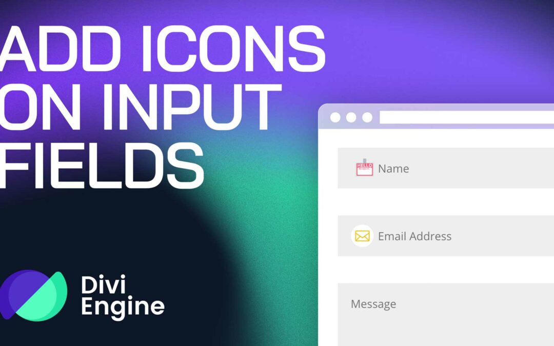 Adding icons to Divi Contact Form input fields [3 Methods]