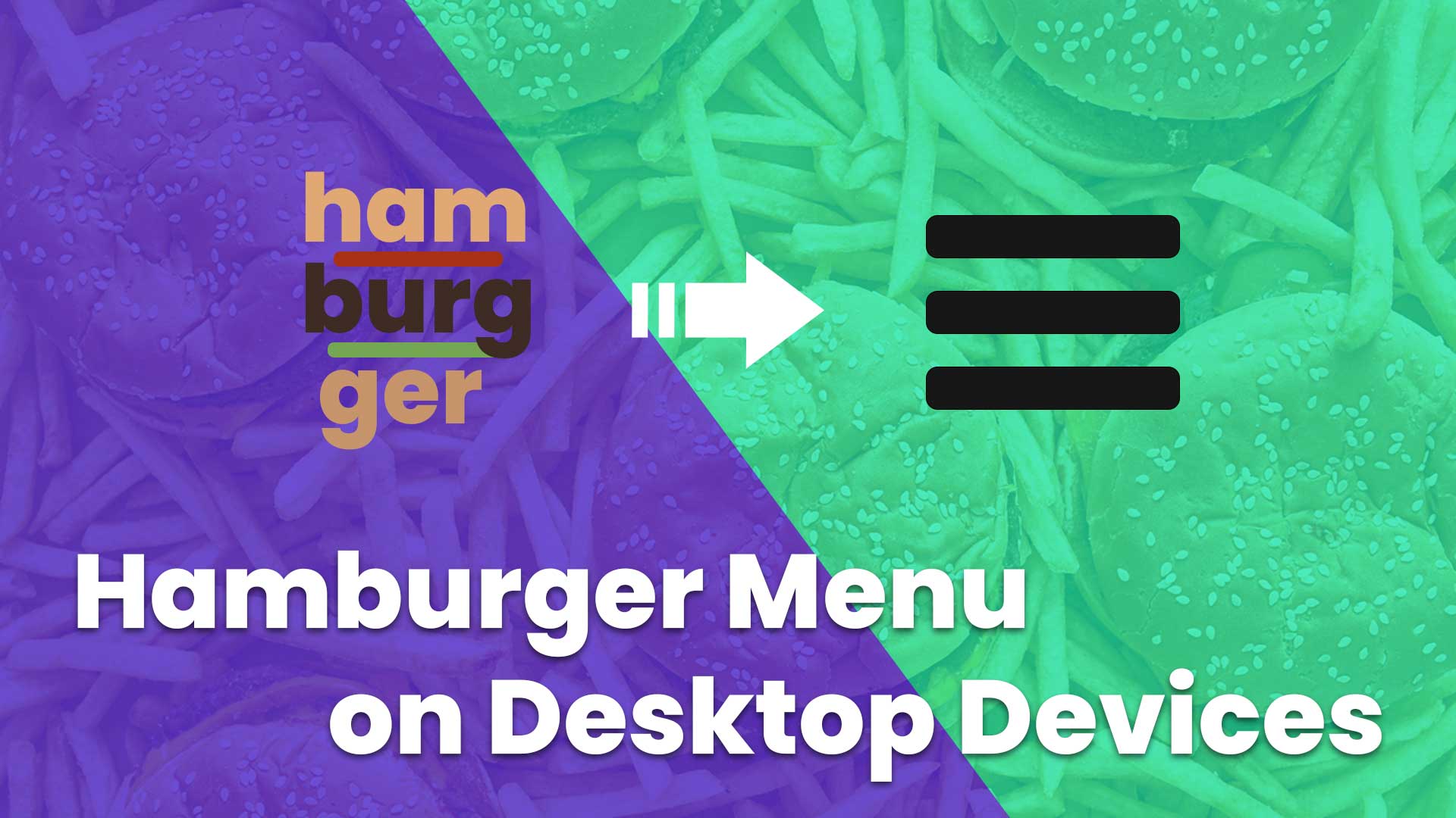 Hand-Coded Design to Divi Layout: Part 2 – Enabling a Hamburger Menu on Desktop