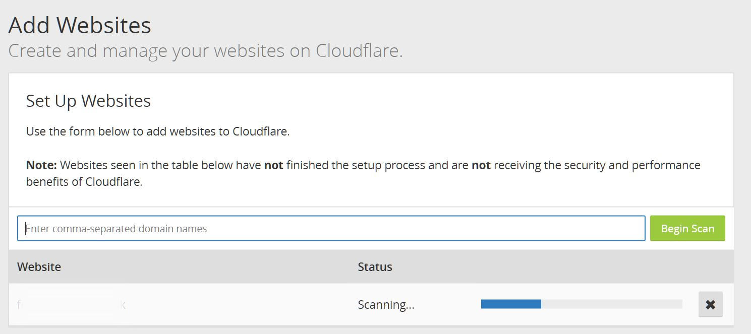 CloudFlare Scan