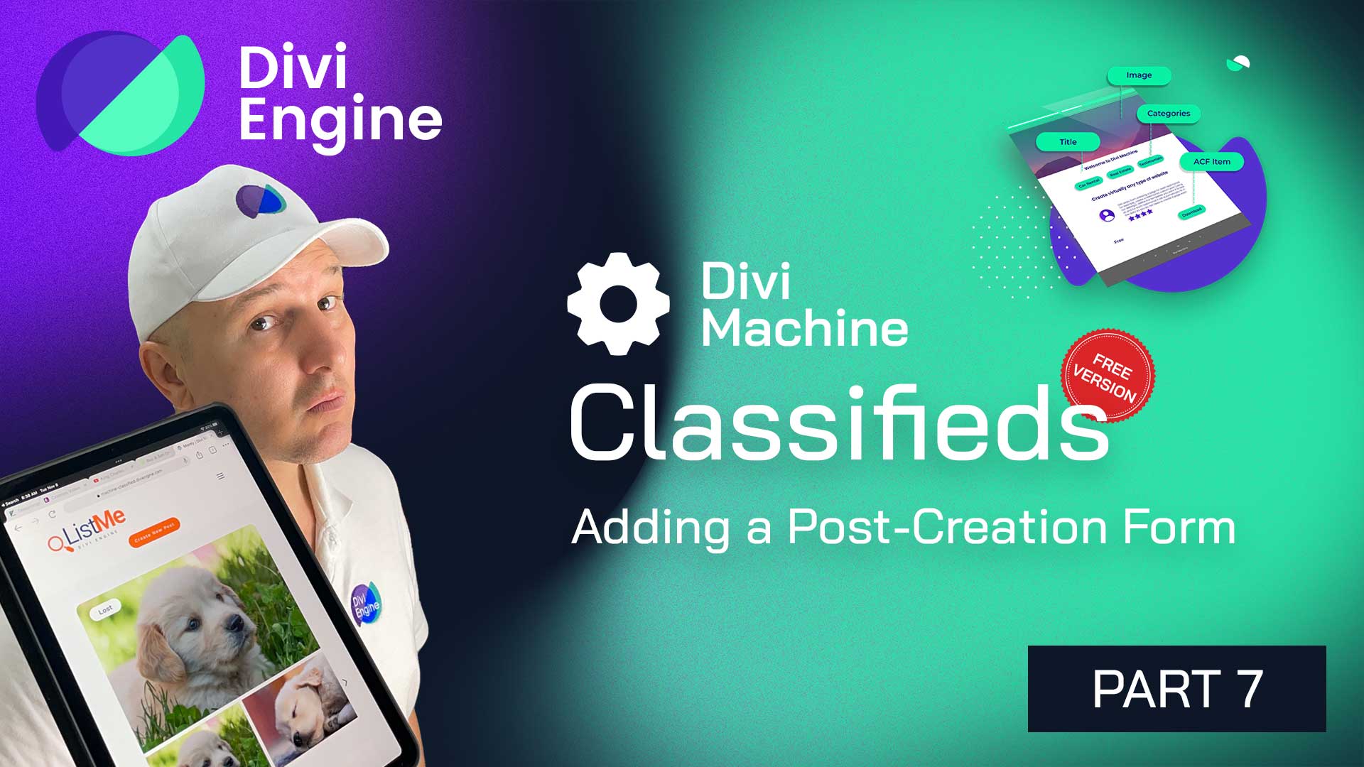 Divi Machine Classifieds – Part 7: Adding Advanced Forms with Divi Form Builder