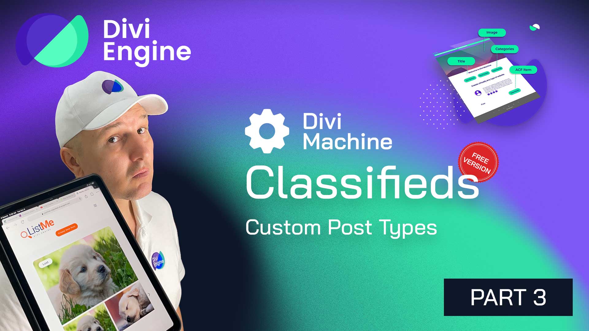 Divi Machine Classifieds – Part 3: Working with Custom Post Types in Divi