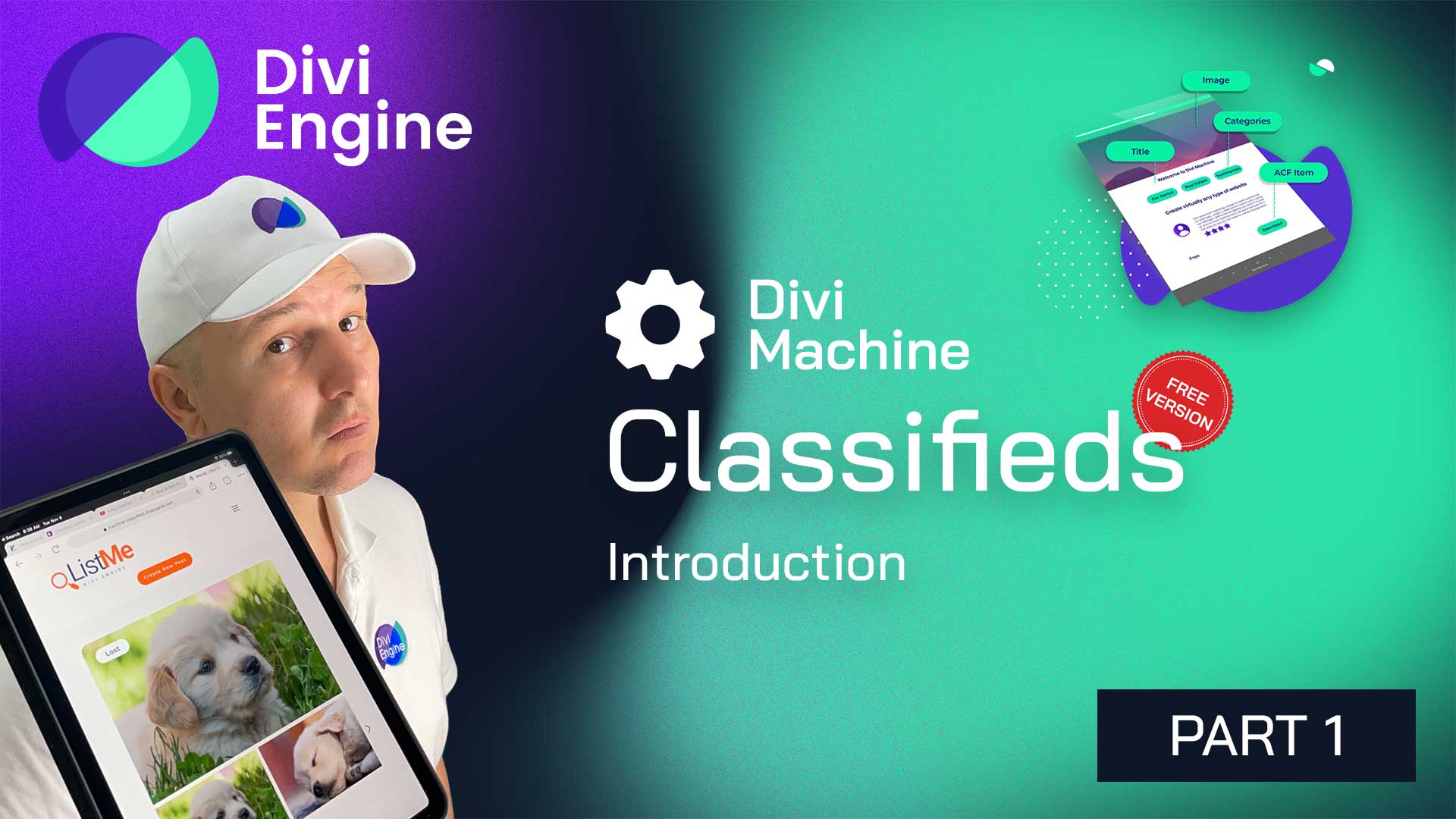 Divi Machine Classifieds – Part 1: Introduction to building a directory site with Divi and Divi Machine