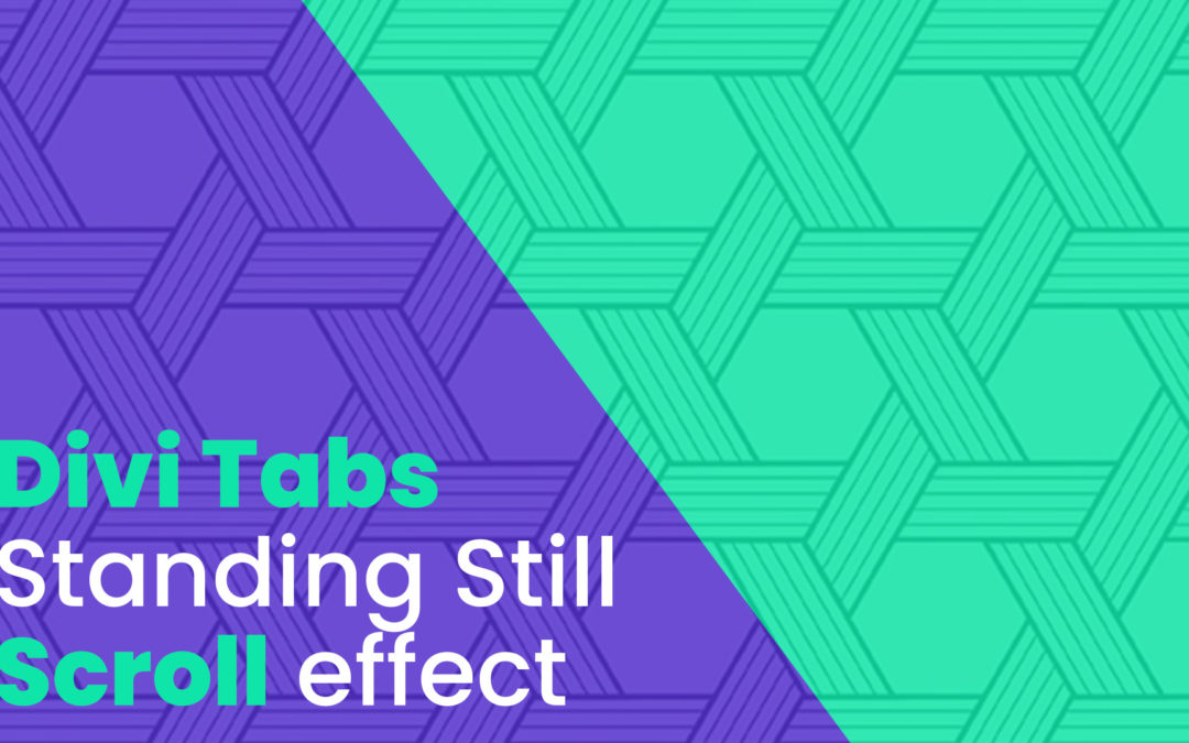 Changing Content as you Scroll Through Tabs with Divi