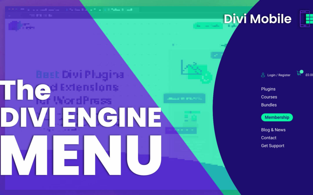 Divi Engine Plugin Tutorial: Re-creating the Divi Engine Menu with Custom Login & Cart Shortcodes