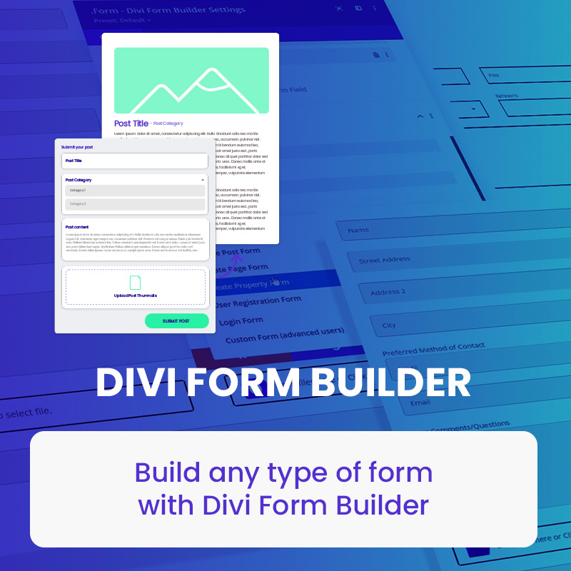 Divi Form Builder