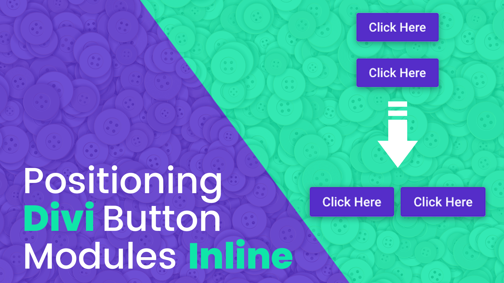 Add Two Divi Button Modules Inline Next to Each Other