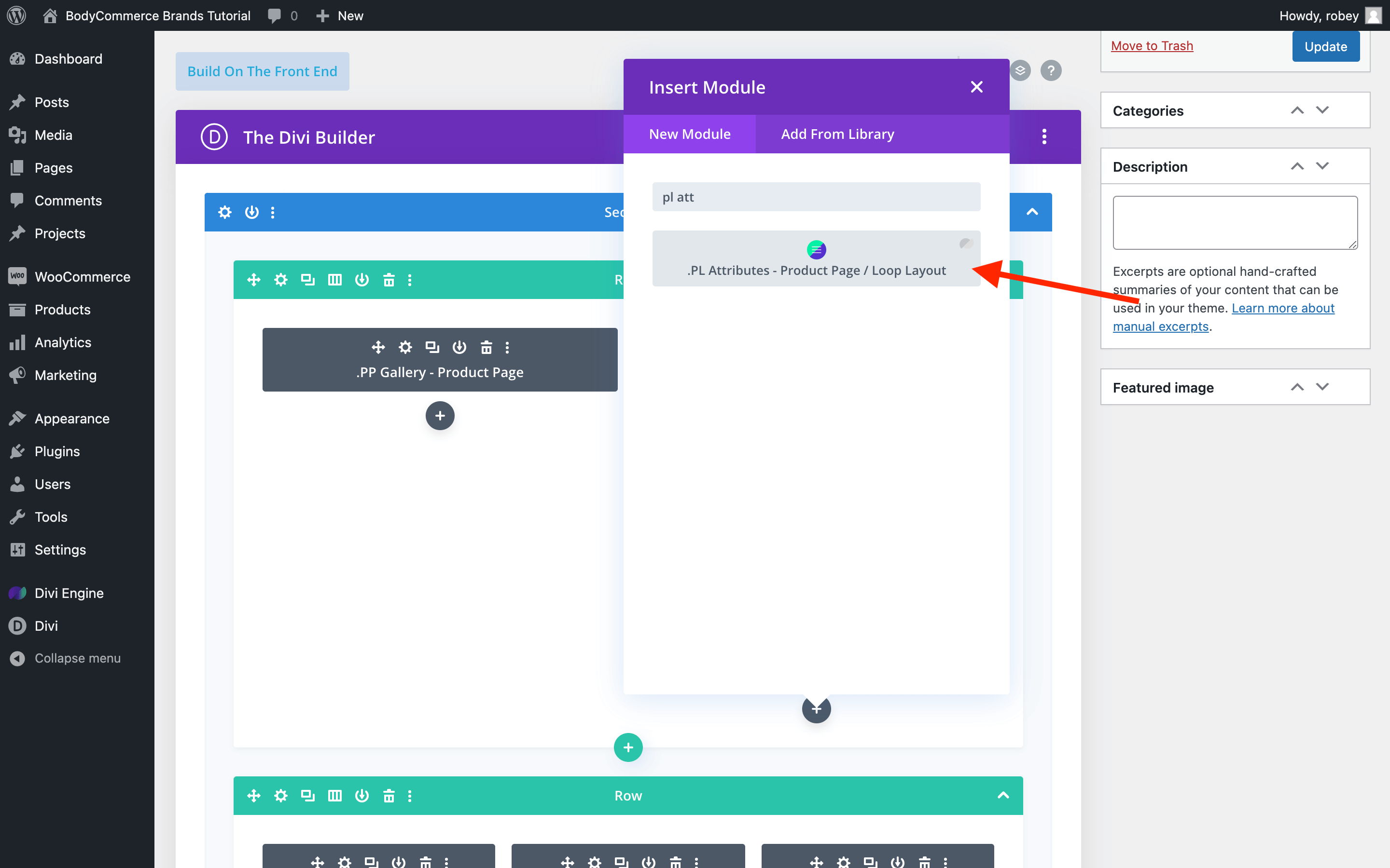 Add BodyCommerce Attributes Module