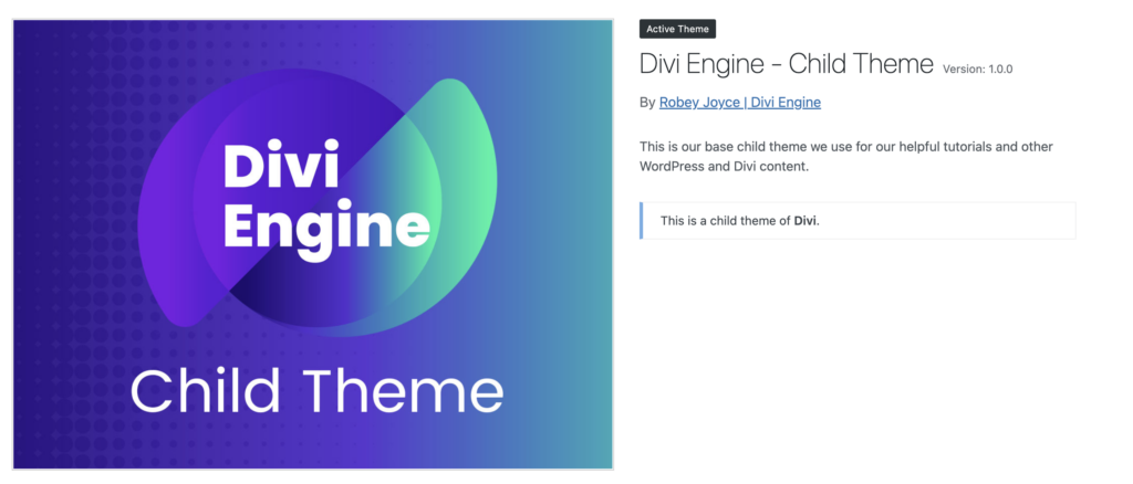 Custom Code in Divi Child Theme