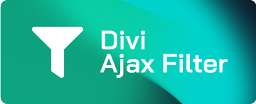 Divi Ajax Filter