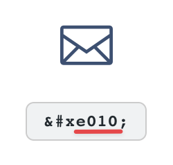 Divi Envelope Icon