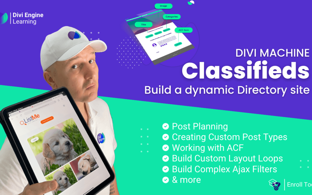 Divi Machine Classifieds Course