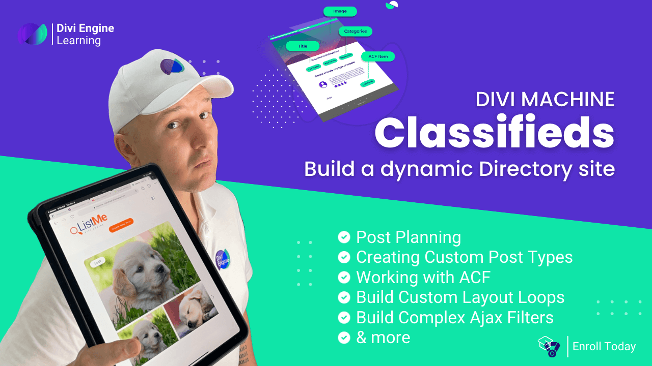 Divi Machine Classifieds Course