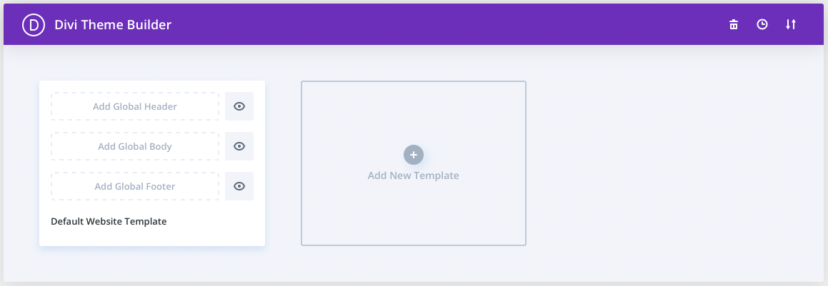 Divi Theme Builder