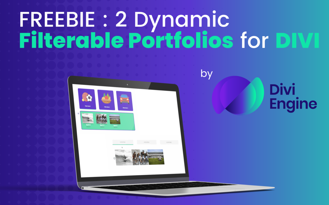 FREE Filterable Portfolios Layouts for Divi