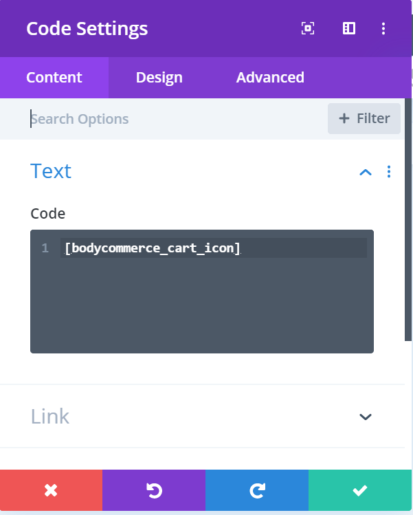 Floating Cart Shortcode