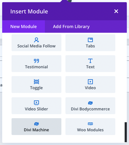 Divi Modules After