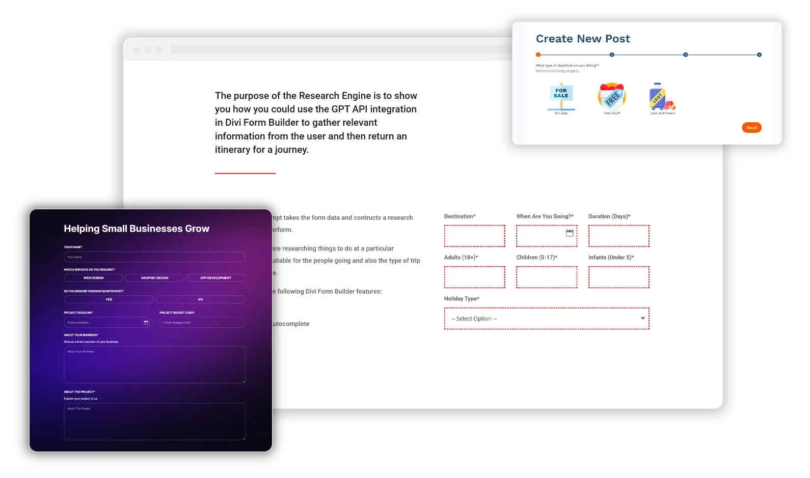 Divi Form Builder